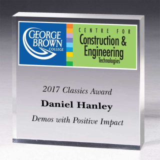 Square Acrylic Paperweights