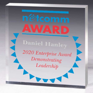 Mini Square Acrylic Paperweights