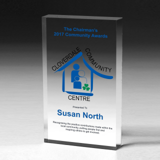 Rectangular Acrylic Paperweights