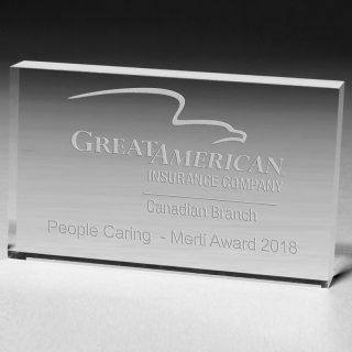 Rectangular Acrylic Paperweights