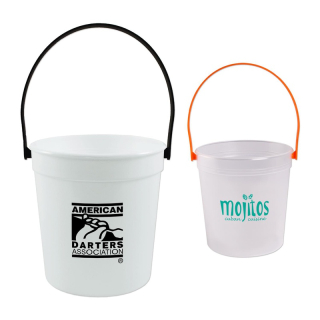 32 Oz Plastic Rum Buckets with Mix and Match Color...