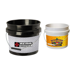 3.5 Gallon Metal Handle Buckets