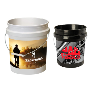 5 Gallon Metal Handle Buckets