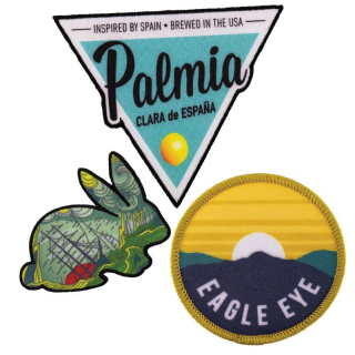 4.5 Inch Full Color Sublimated Patches