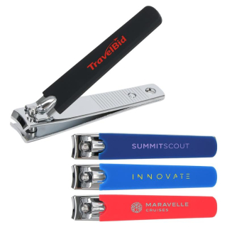 Nail Clippers with Silicone Grip