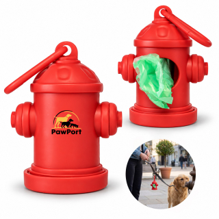 Fire Hydrant Dog Poop Bag Dispensers