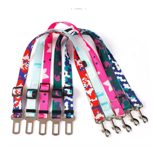 1x24 Inch Adjustable Pet Safety Polyester Seatbelt...