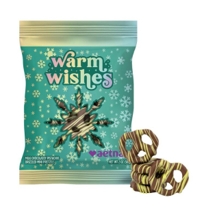 2 Oz Pistachio Delight Mini Pretzels Digibags