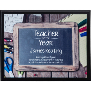 10x8 Inch Horizontal Sublimated Plaques