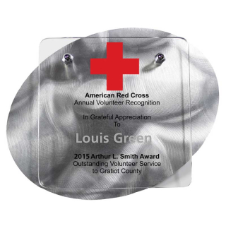 9 3/4x9 Inch Acrylic Vanguard Plaques