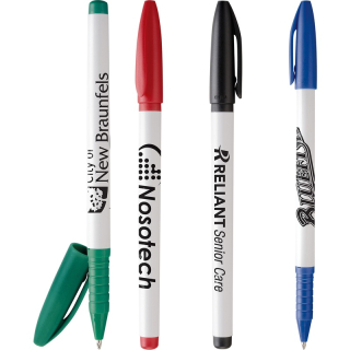Rita Writer Ballpoint Pens with Pull Cap Mechanism