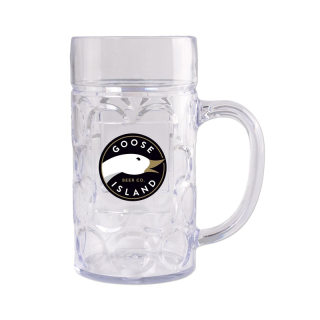 1 Liter Plastic German Style Oktoberfest Beer Mugs with...