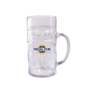 0.5 Liter Plastic German Style Oktoberfest Beer Mugs...
