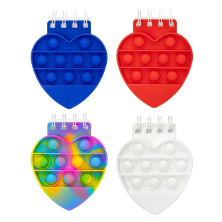 Heart Push Pop Spiral Notebooks