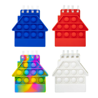 House Push Pop Spiral Notebooks