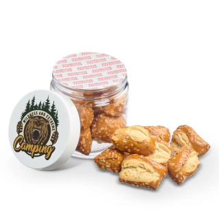 4 Oz Jars of Pretzel Stumps