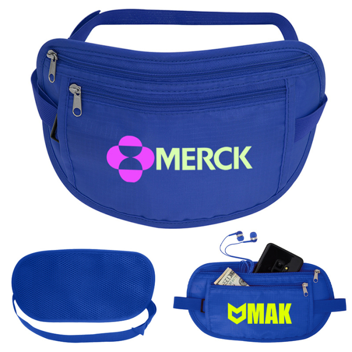 Custom Imprinted Leisure Travel Money Belts