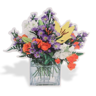 Corrugated Plastic Tabletop Standees