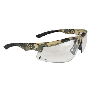 Digital Camo Frame Clear Anti Fog Safety Eyeglasses