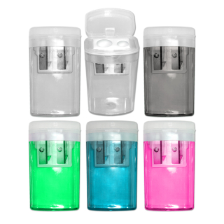 Pencil Sharpeners with Flip Top Box
