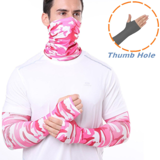 Arm sleeves and Neck Gaiters Combo