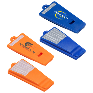 Safety First Reflective Whistles