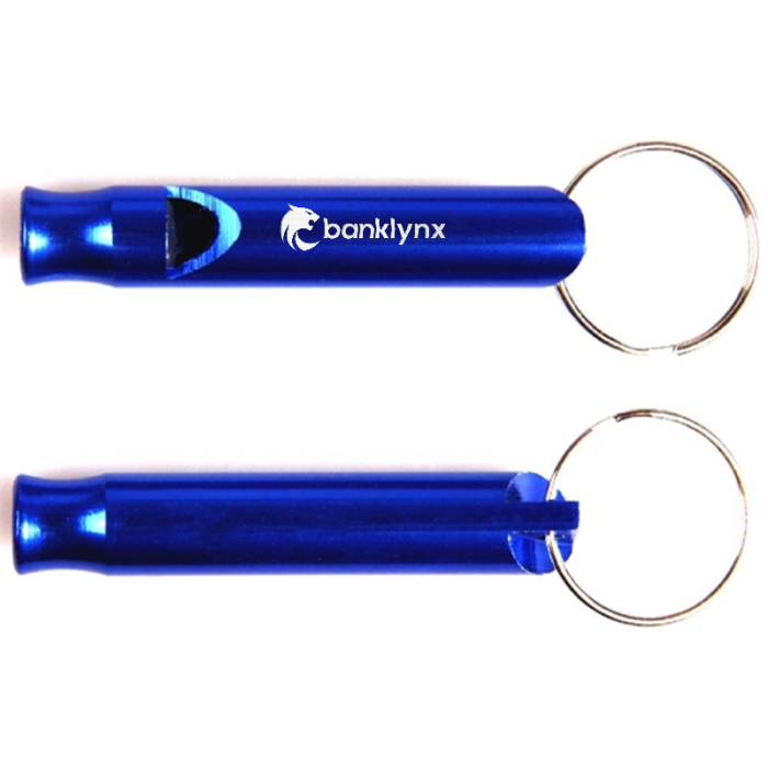 Promotional Whistles with Key Ring