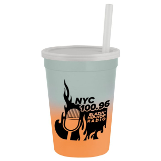 12 Oz Cups on the Go Color Changing Sport Sippers