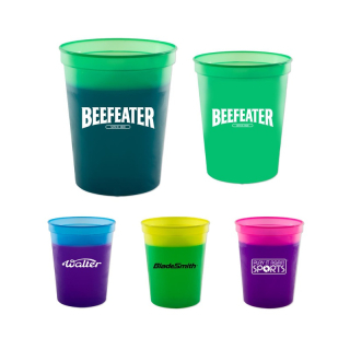 16 Oz Color Changing Stadium Cups