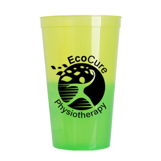 22 Oz Cups on the Go Color Changing Stadium Cups