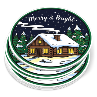 2 Inch Circle Full Color Outdoor Removable Vinyl...