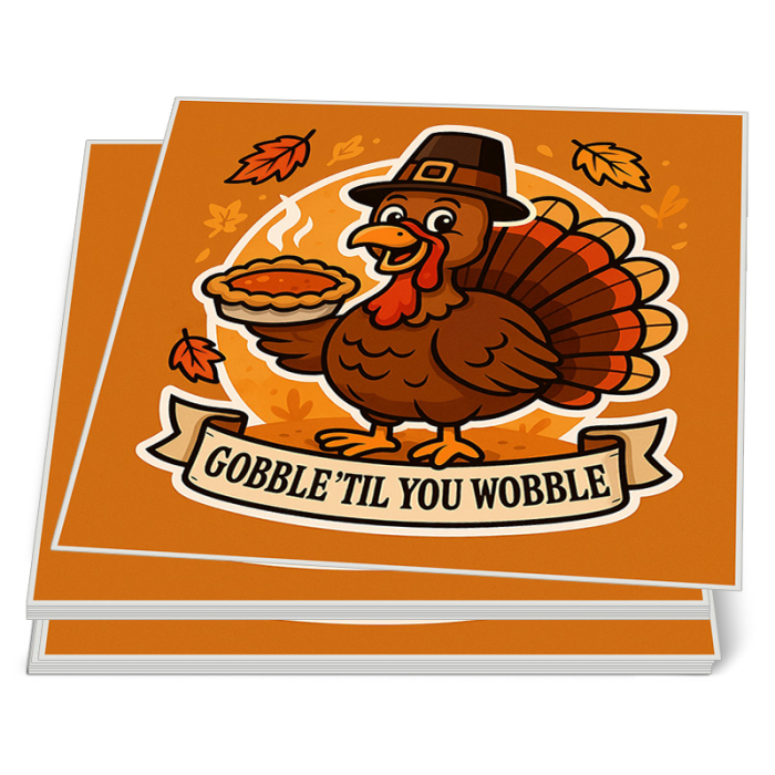 2x2 Inch Custom Square Full Color Outdoor Removable Vinyl Stickers