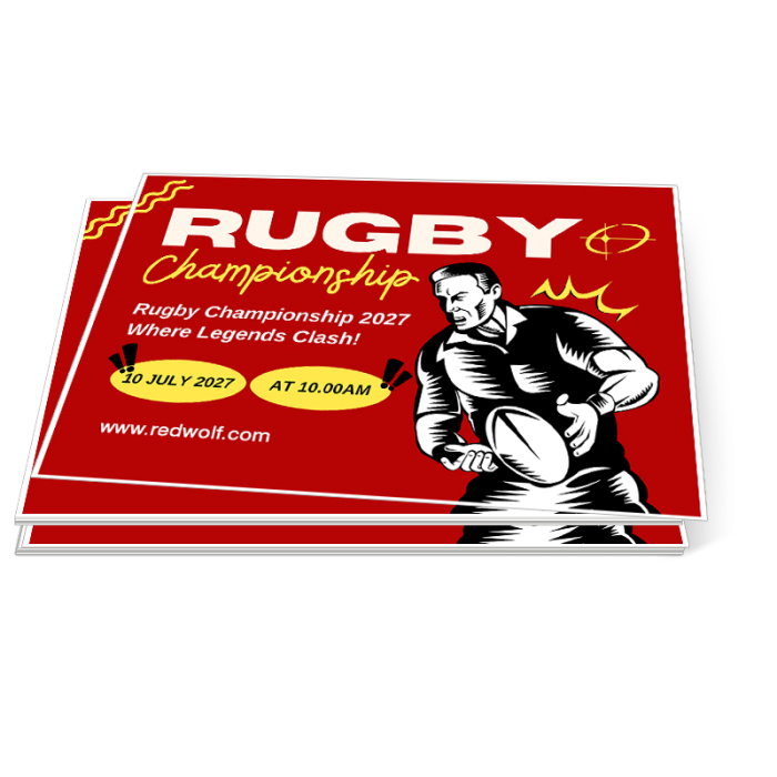 3.5x2.5 Inch Custom Rectangle Full Color Indoor Permanent Paper Stickers