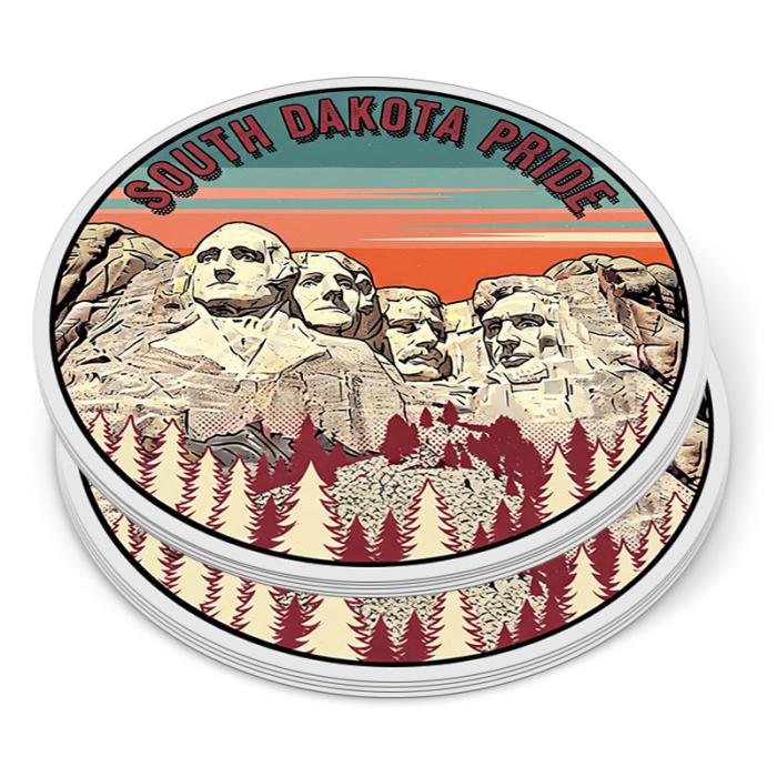 3 Inch Custom Circle Full Color Outdoor Removable Vinyl Stickers