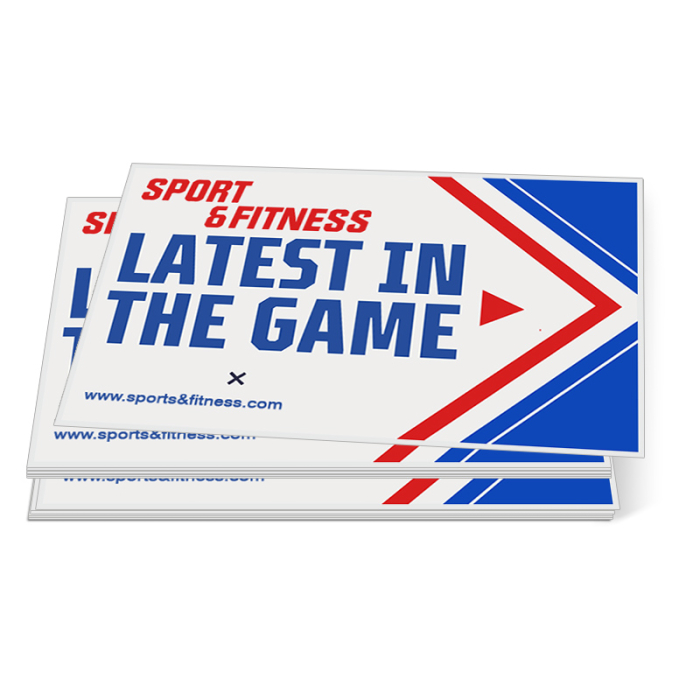 4x6 Inch Promotional Rectangle Full Color Outdoor Removable Vinyl Stickers