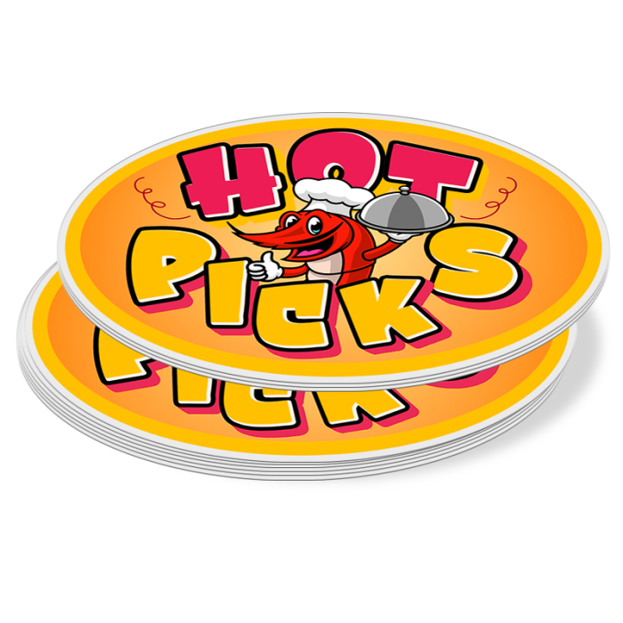 6x4 Inch Custom Oval Full Color Indoor Permanent Paper Stickers