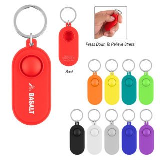 Push Pop Stress Reliever Key Tags