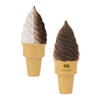 Soft Serve Ice Cream Cone Shape Stress Balls