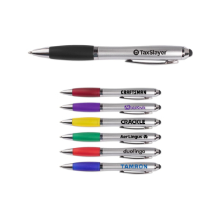 HS Silver Pen Stylus and Color Accent Pens