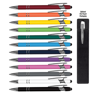 iWriter® Exec Stylus and Soft Touch Rubberized Metal...