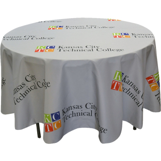 4 Foot Round rPET Polyester Table Covers