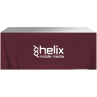 4-Sided 8 Foot Table Skirts