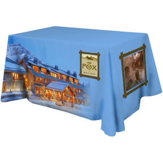 Polyester 3-Sided 4 Foot Table Covers