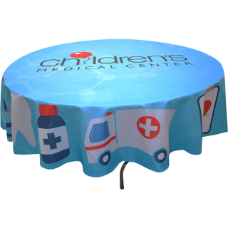 5 Foot Round rPET Polyester Table Covers