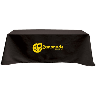 Flat 4-Sided 8 Foot Standard Poly Cotton Table Covers