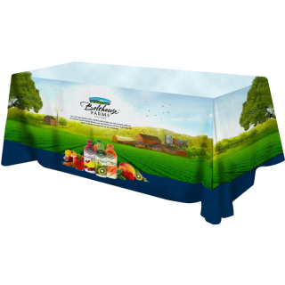 Polyester 3-Sided 8 Foot Table Covers