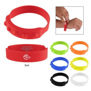 Push Pop Recycled Silicone Wristbands