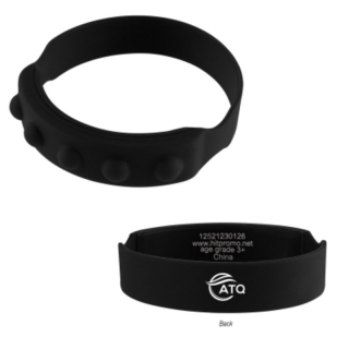 Push Pop Recycled Silicone Wristbands