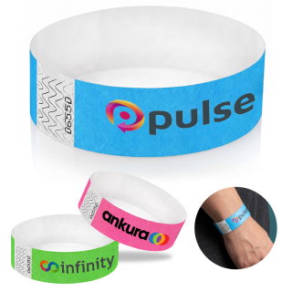 1 Inch Tyvek Wristbands