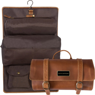 Buffalo Mountain Leather Travel Kit Bags